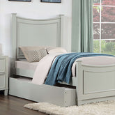 Lycorida Bed Model Cm7477Gy-Twin Bed By Furniture Of America